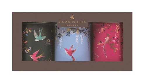 Set of 3 Caddy Tins Sara Miller - Chelsea